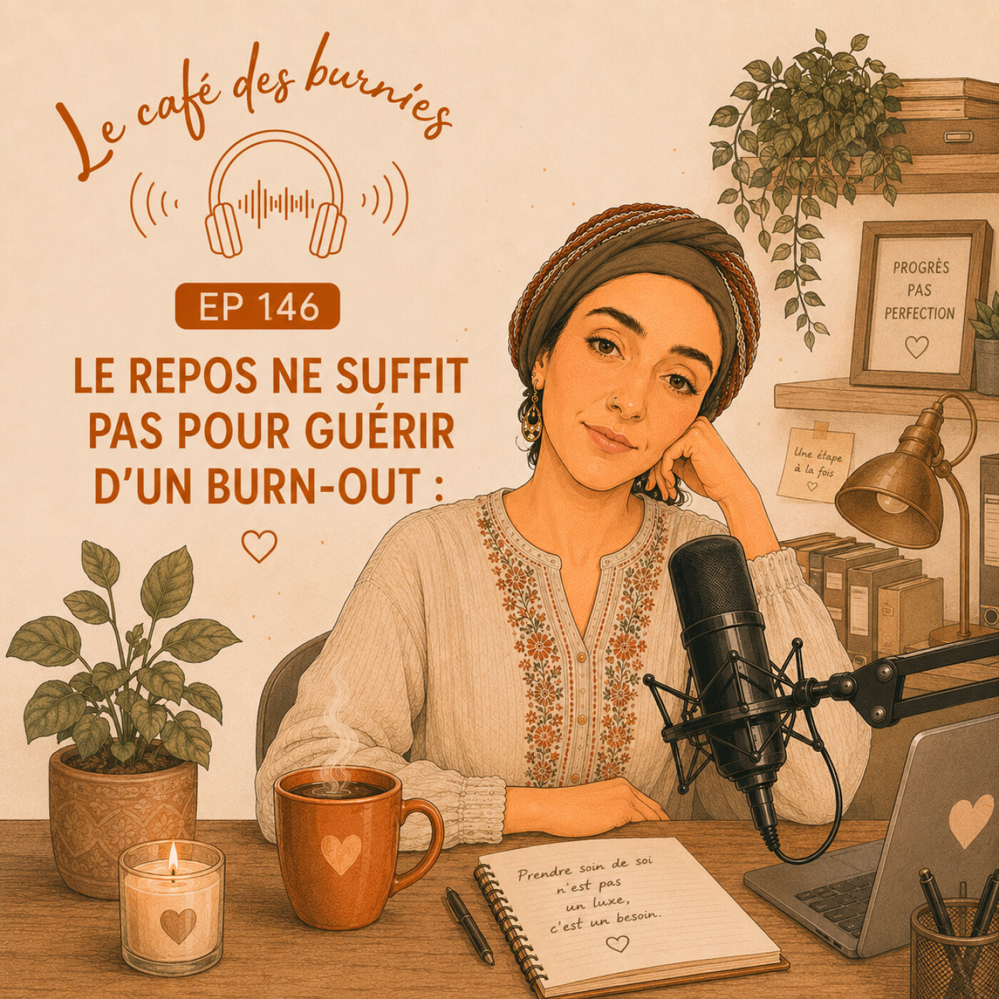 EP 146 LE REPOS NE SUFFIT PAS POUR GUÉRIR D'UN BURN-OUT : voici ce qu'il faut faire vraiment