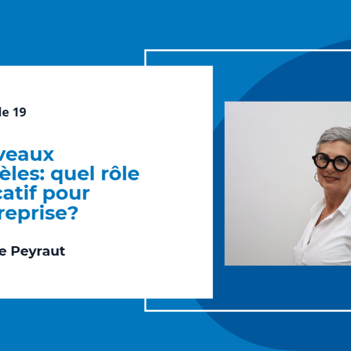 Laurence Peyraut: l'entreprise éducative, un modèle à valoriser