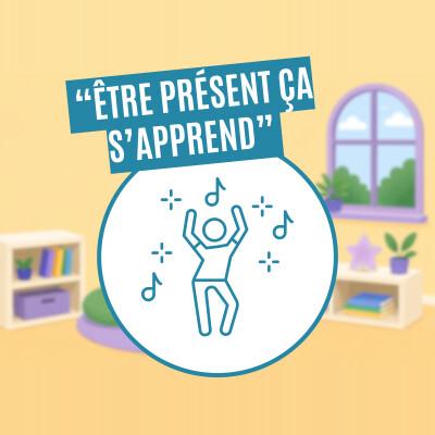 Être présent ça s'apprend - Version Danse - Les comptines d'Adeline cover