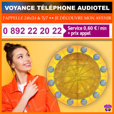 Voyance téléphone audiotel 0892 22 20 22 cover
