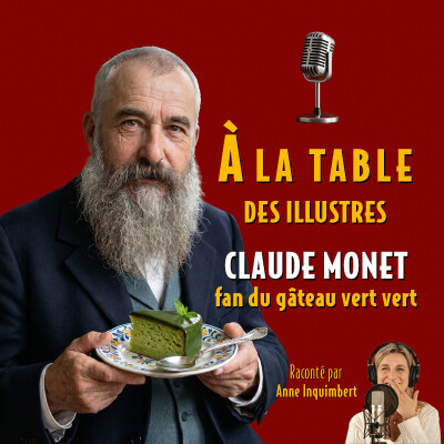 À la table de Claude Monet, fan du gâteau vert vert - Podcast d'histoire et de gastronomie cover