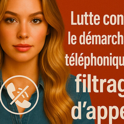 Lutte contre le démarchage téléphonique et filtrage d'appels cover
