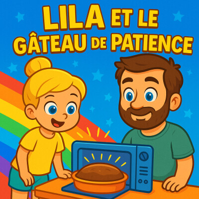 Lila découvre la patience lors d’un moment d’éducation bienveillante en cuisine avec son papa cover