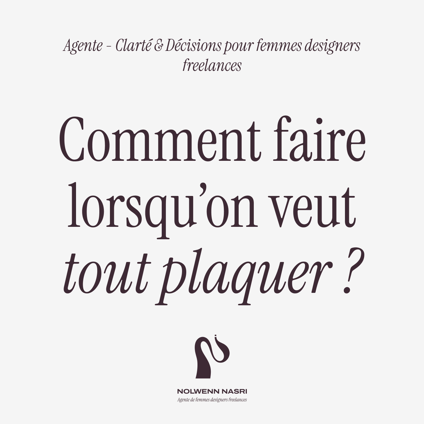 Comment faire lorsqu’on veut tout plaquer ? episode artwork
