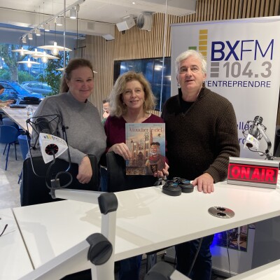 Podcast Anne gerard -Bauduin de ville- BD-A toucher le ciel cover