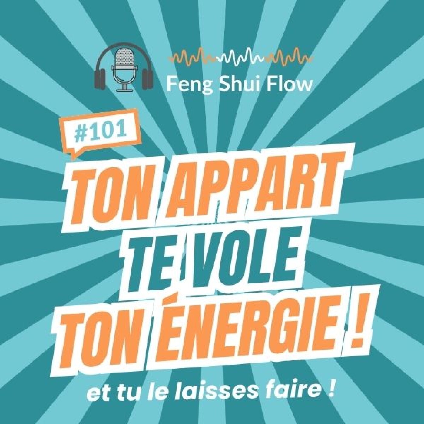 Episode 101 - Ton appart te vole ton énergie… et tu le laisses faire !