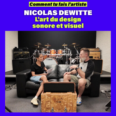 Le design sonore et visuel des amplis de Nicolas Dewitte cover