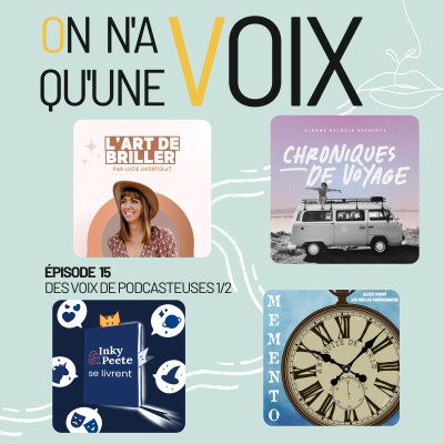 Des voix de podcasteuses 1/2 cover
