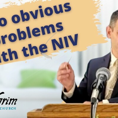 2 obvious problems with the NIV: no doctrine, no deity of Christ! cover