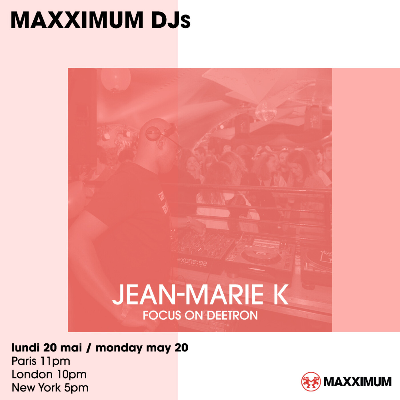 MAXXIMUM DJ'S : JEAN-MARIE K