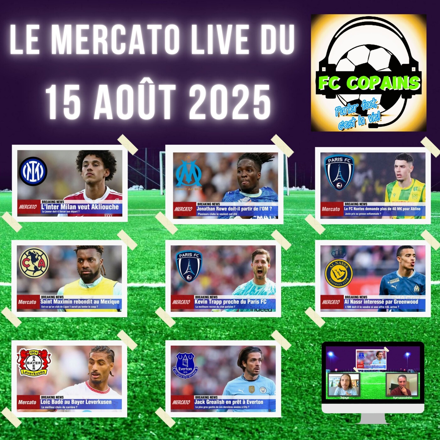 Les débats foot du FC Copains