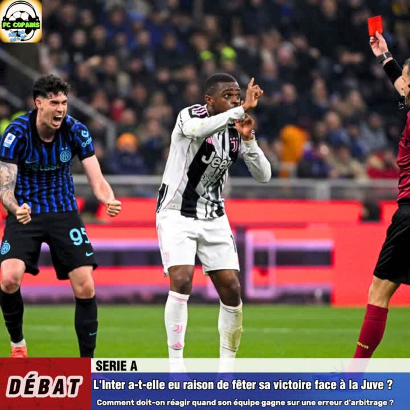 Débat Foot européen - L'Inter a-t-elle eu raison de fêter sa victoire face à la Juventus❓🤔