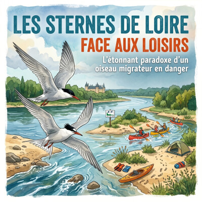 Les sternes de Loire face aux loisirs cover