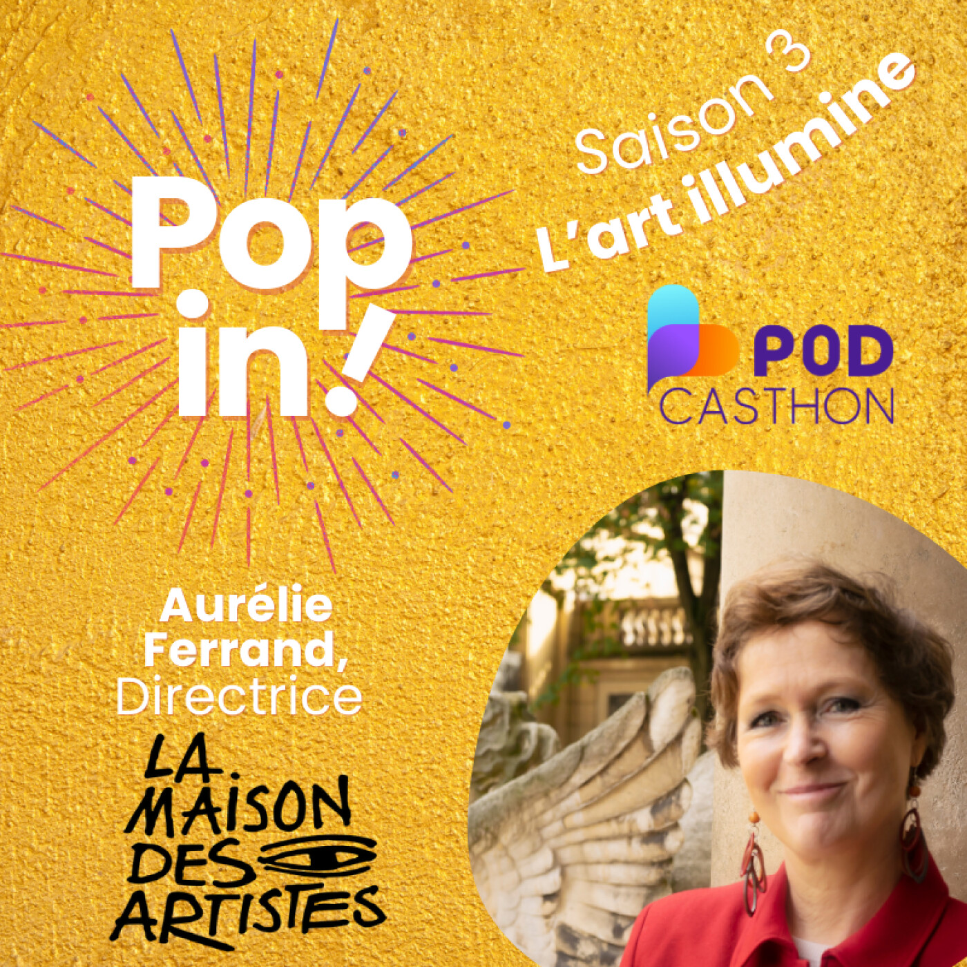 Soutenir les artistes avec la Maison des Artistes - spécial Podcasthon
