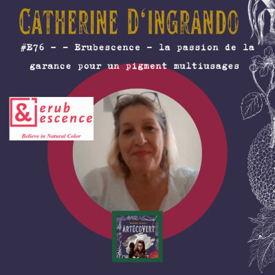 Christine D'Ingrando - Erubescence - la passion de la garance pour un pigment multiusages cover