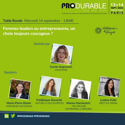 Table Ronde - Femmes leaders ou entrepreneures, un choix toujours courageux ? cover