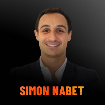 #84 Simon Nabet (CEO Hatmada)- De zéro à 10 prospects/semaine en 1 an sur LinkedIn cover