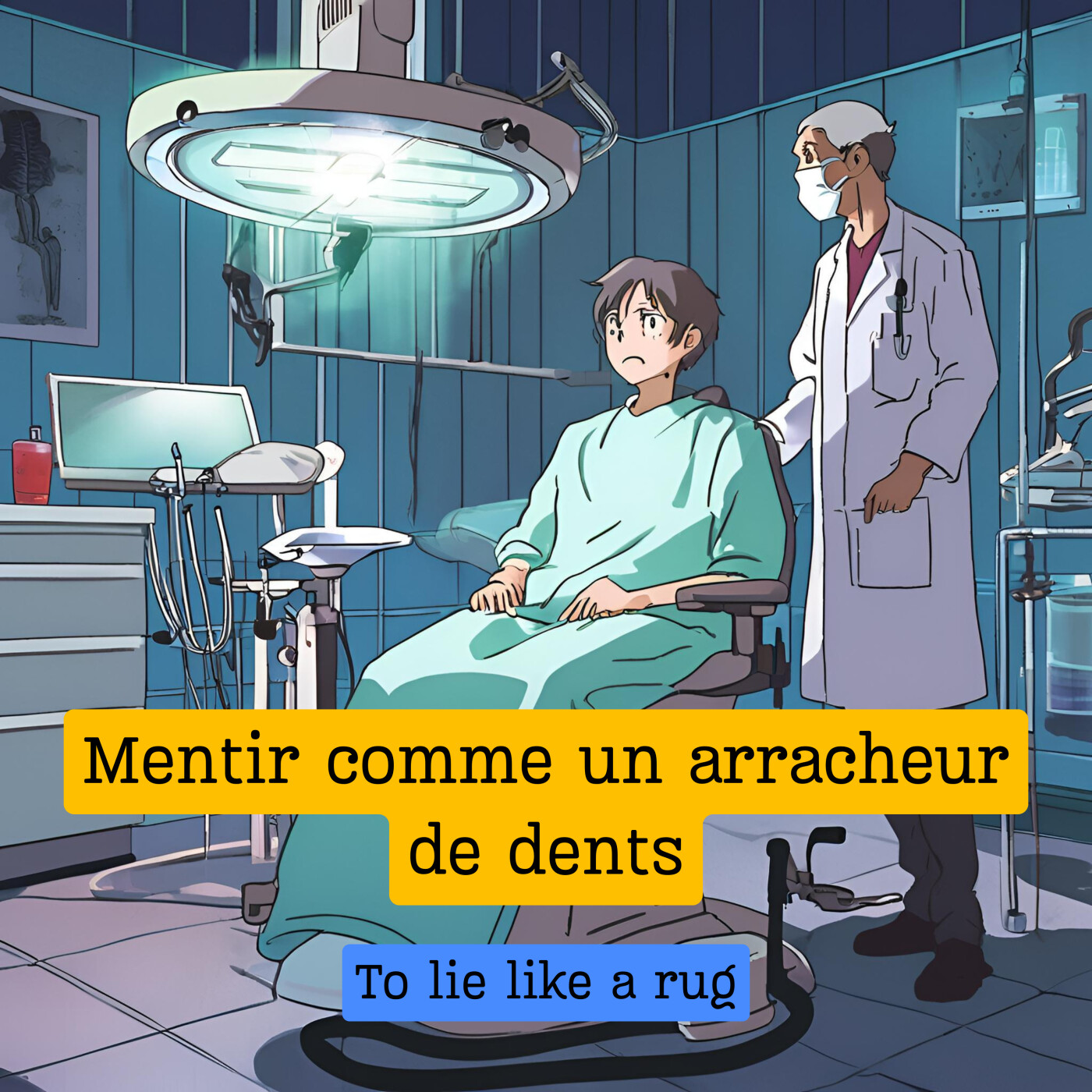 Expression française : c'est pas beau de mentir... "Mentir comme un arracheur de dents"
