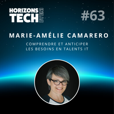 #063 : Marie-Amélie Camarero - Comprendre et anticiper les besoins en talents IT cover