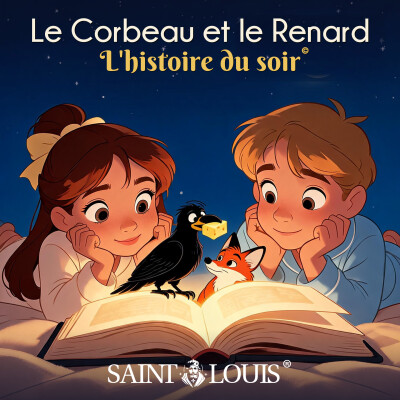 Louise et Joseph — Le Corbeau et le Renard, la fable de La Fontaine à écouter en famille : histoire du soir pour enfants cover