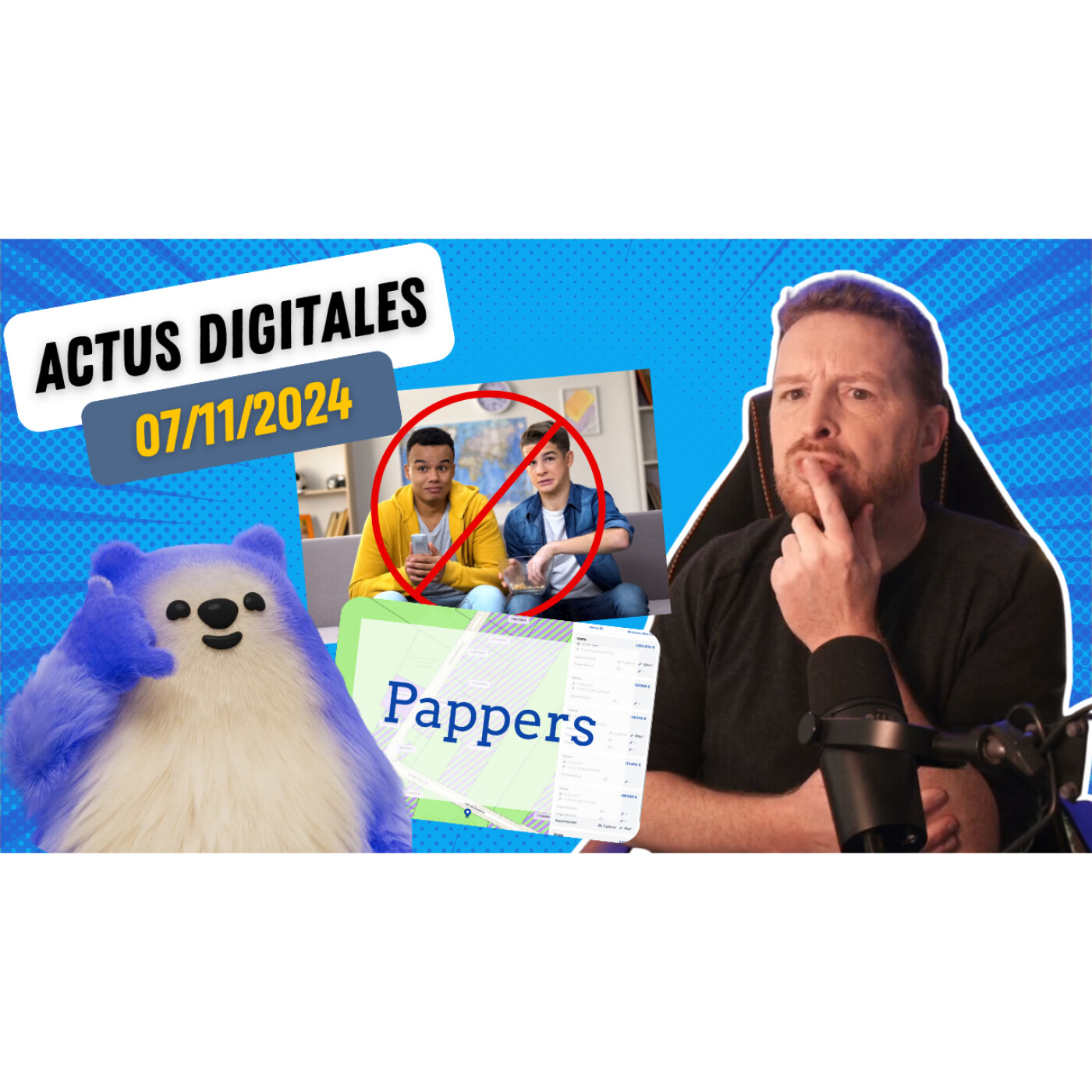 Australie vs réseaux sociaux, assistant santé IA, Pappers immo, Tesla et SpaceX explosent. episode artwork