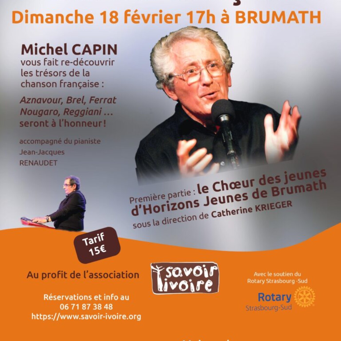 Brumath : concert de chansons françaises ce dimanche 18 février episode artwork