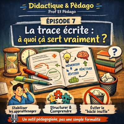 S5E7-Comment réussir la trace écrite pour stabiliser les apprentissages et l'engagement des élèves en classe cover