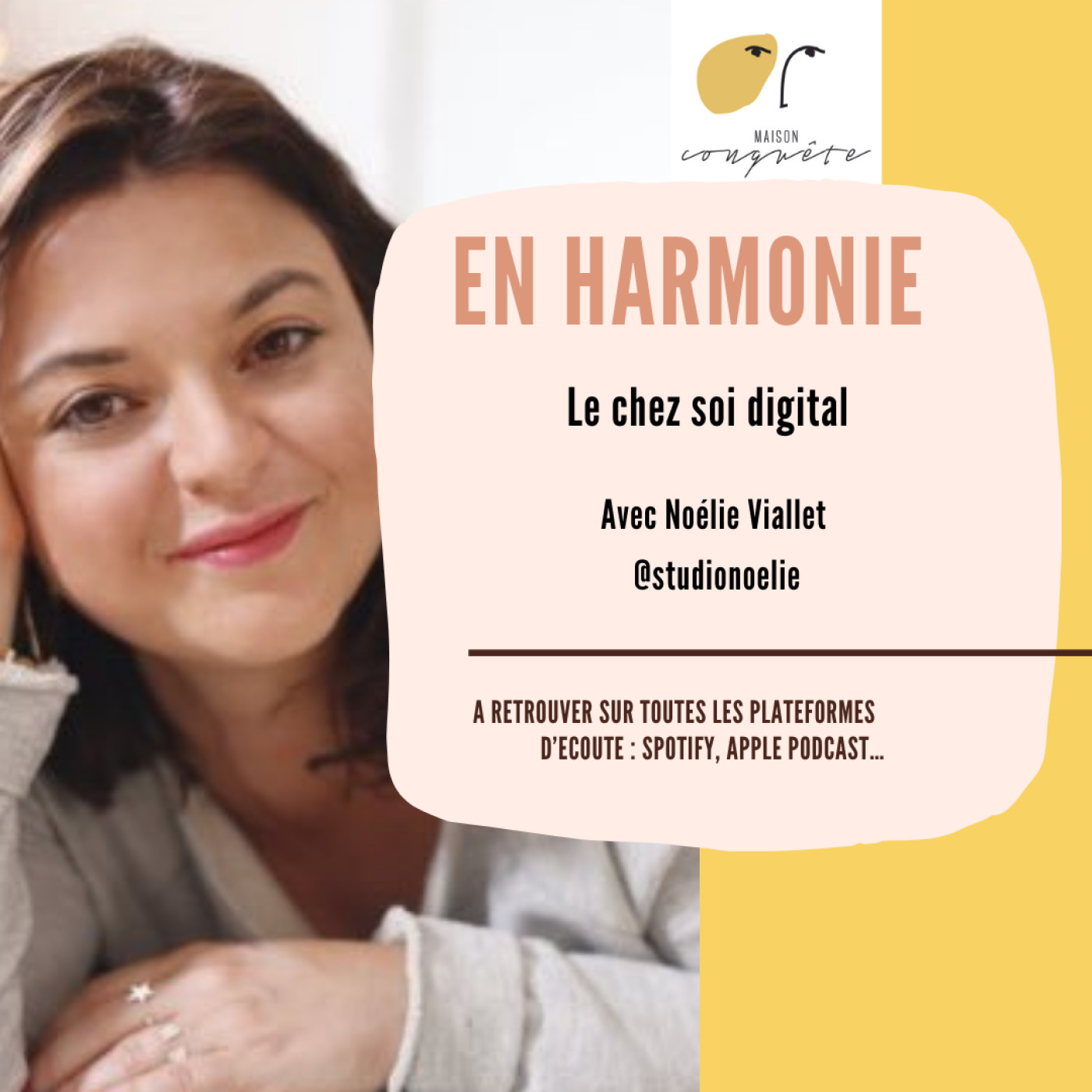 #9 - 🎙️ Le chez soi digital avec Noélie Viallet de Studio Noélie, coach éditoriale episode artwork