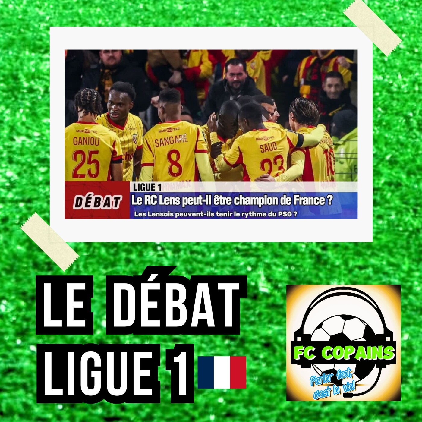 Débat Ligue 1 - Le RC Lens peut-il être champion de France devant le PSG et l'OM❓🤔