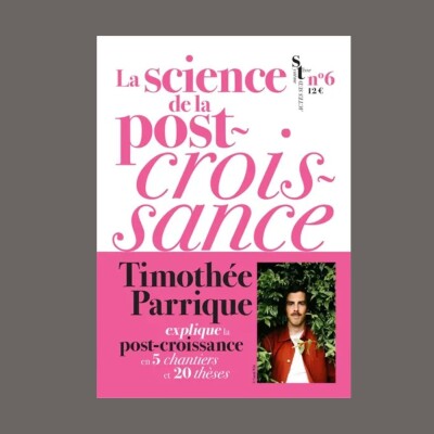 Timothée Parrique - La science de la post-croissance cover