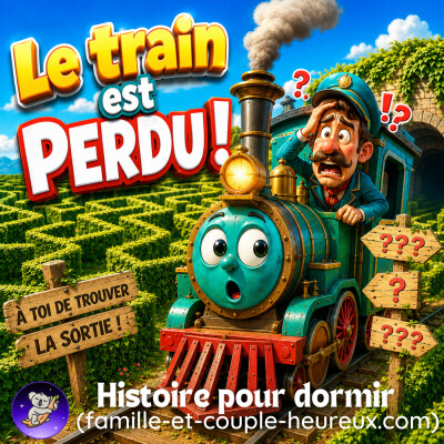 Le train qui ne savait plus où aller 🚂| Histoire pour s'endormir | Conte du soir | Patricia histoire cover