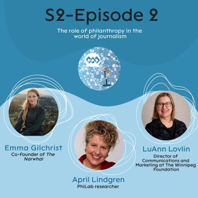 EN - The role of philanthropy in the world of journalism│April Lindgren, LuAnn Lovlin & Emma Gilchrist cover
