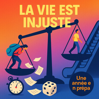 Une année en prépa : LA VIE EST INJUSTE cover