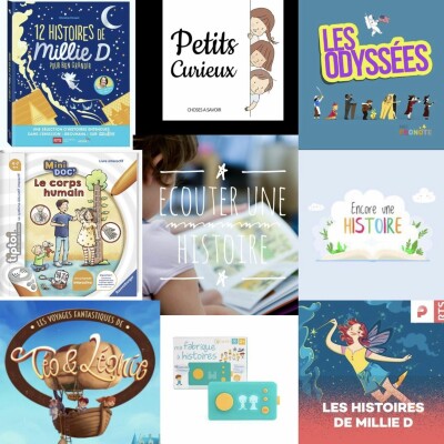 #8 Ecouter une histoire - Bienfaits des livres audio et podcasts pour les enfants cover