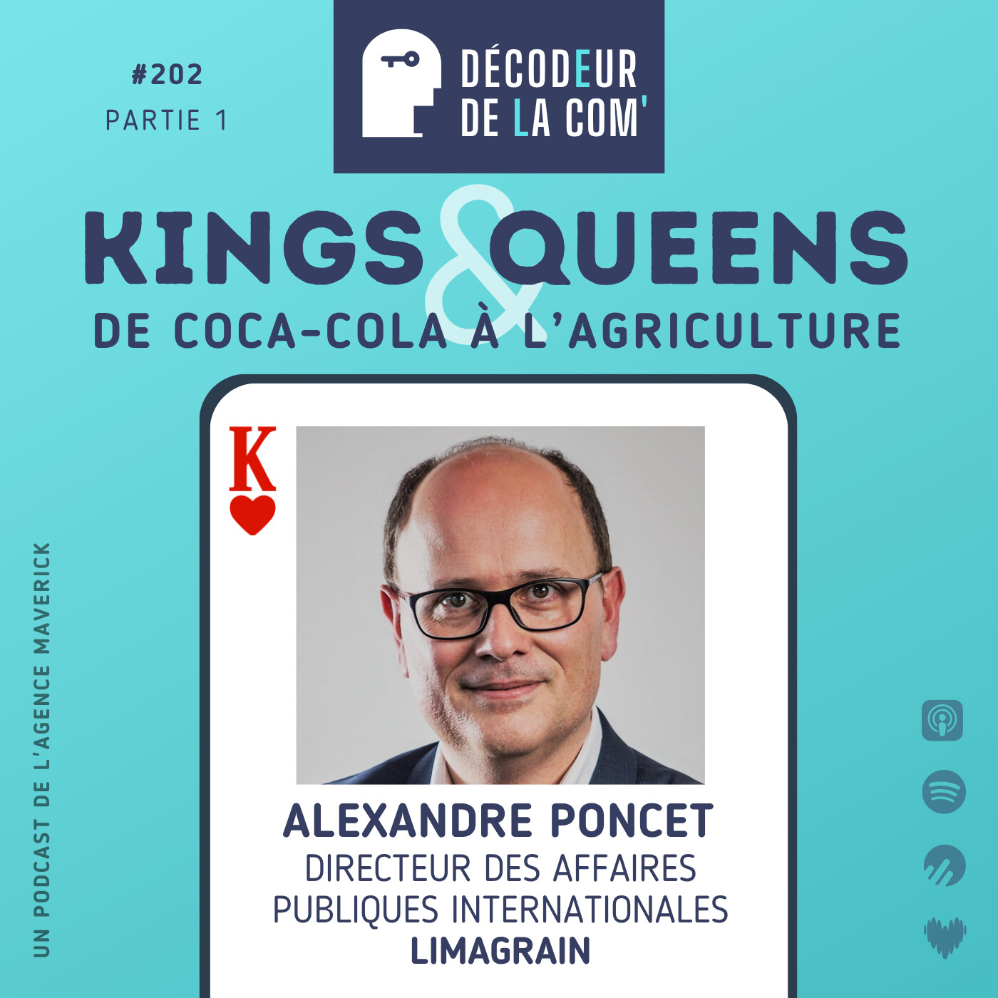 De Coca-Cola à l'Agriculture | Alexandre Poncet, directeur des affaires publiques, Limagrain | Ep 202, Kings & Queens De Coca-Cola à l'Agriculture | Alexandre Poncet, directeur des affaires publiques, Limagrain | Ep 202, Kings & Queens