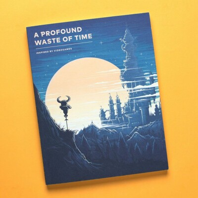 The art and craft of video games in A Profound Waste of Time cover