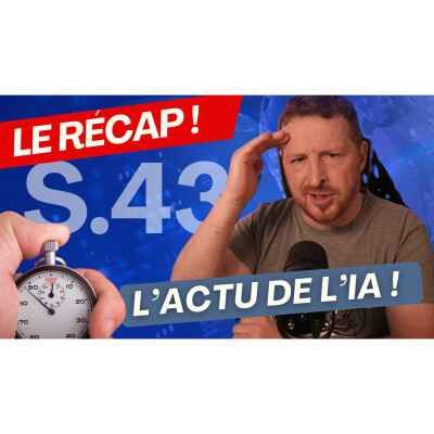 Actus de l'IA : Ce qu'il ne fallait pas manquer cette semaine ! cover