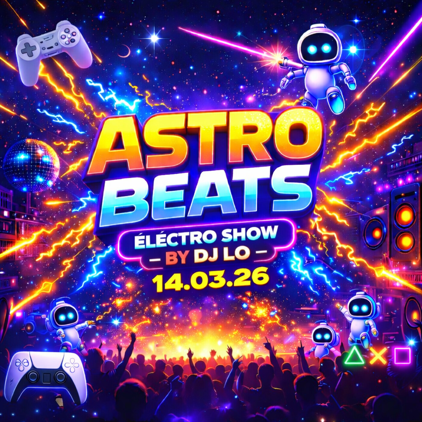 🔥 ASTRO BEATS – Électro Show by DJ Lo – 14.03.26
