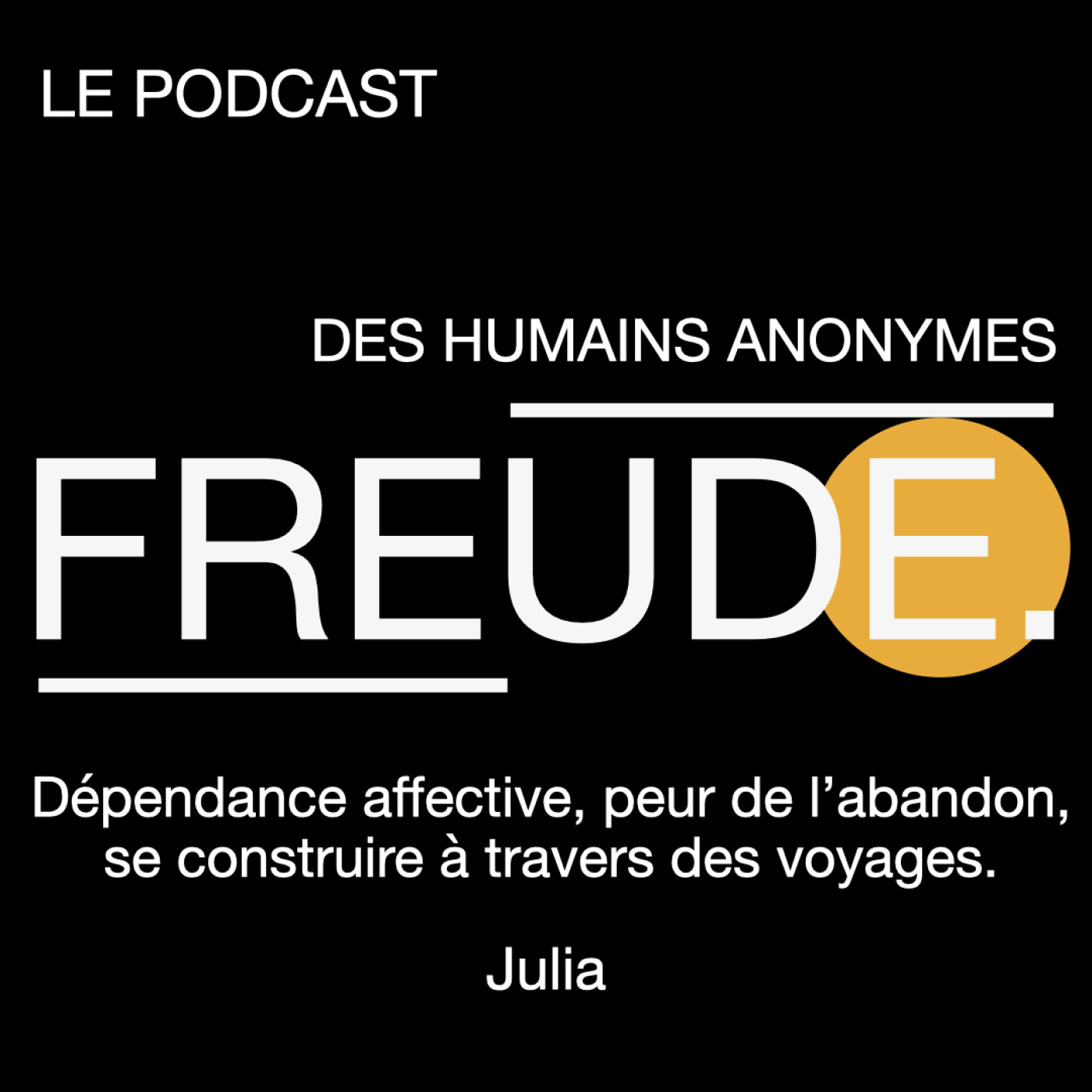 Julia : Dependance affective, peur de l’abandon, se construire à travers des voyages. Julia : Dependance affective, peur de l’abandon, se construire à travers des voyages.