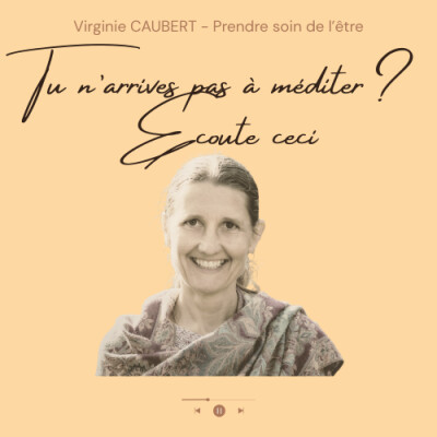 Et si tu n’avais pas besoin de faire taire ton mental pour méditer ? – Méditation sonore à la harpe - #128 cover