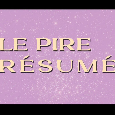 JEU - LE PIRE RÉSUMÉ cover