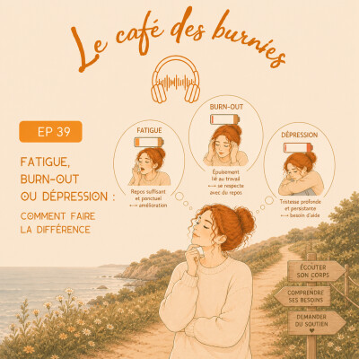 EP 39 FATIGUE, BURN-OUT OU DÉPRESSION : comment faire la différence cover