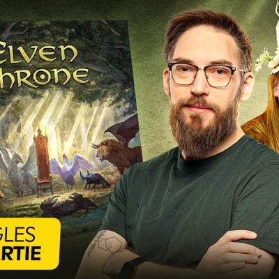 Un jeu simple mais avec 1000 possibilités ! | Elven Throne cover