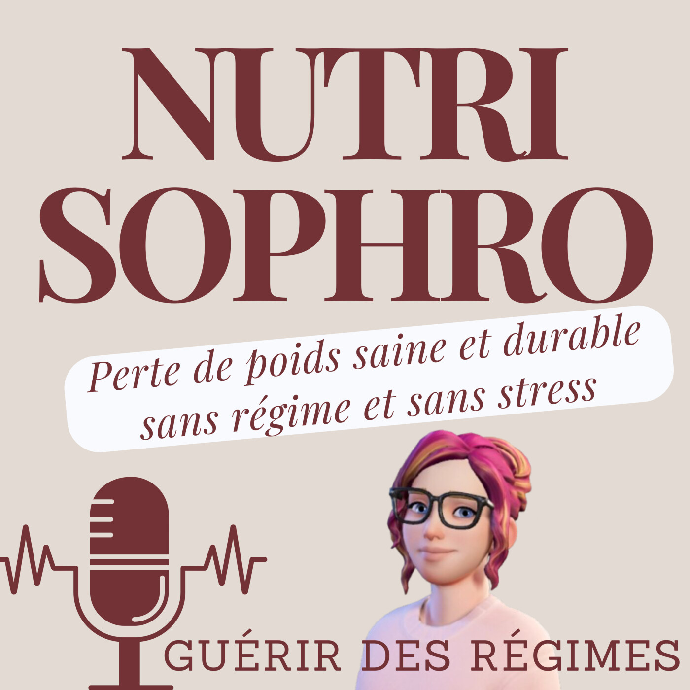 Nutri Sophro - Perte de poids saine et durable sans régime et sans stress - Guérir des régimes