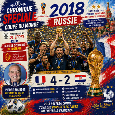 Chronique spéciale Coupe du Monde de Football N°21 - 2018 Russie cover