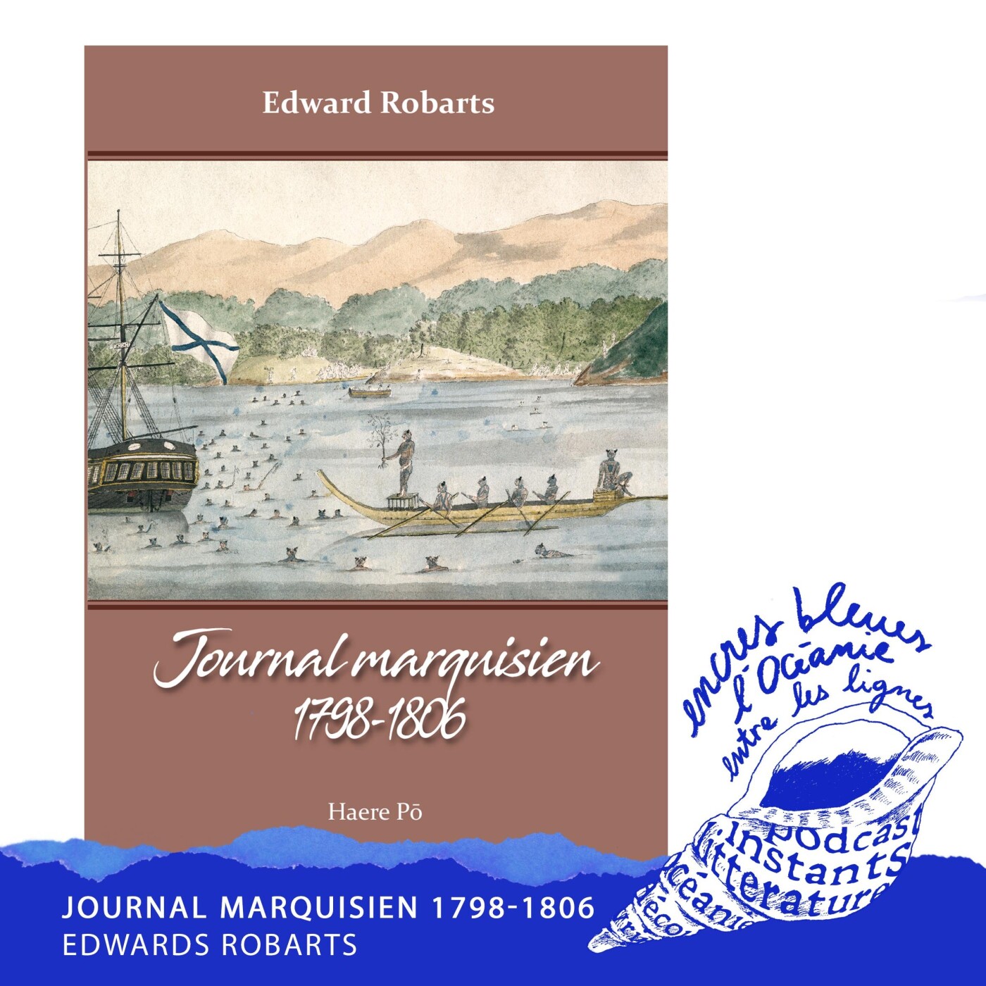 Encres bleues, l\'océanie entre les lignes - Le podcast des littératures du Pacifique