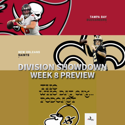 Saints vs Buccaneers Week 8 Preview cover