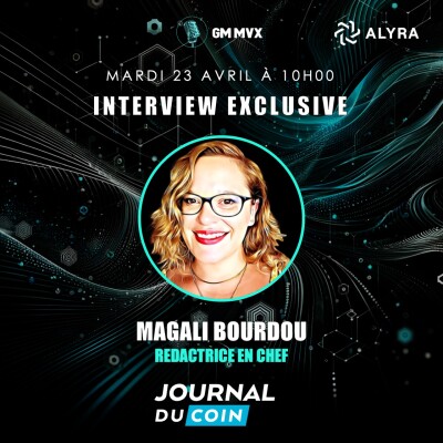 GM Web3 #49 - Halving Bitcoin, Magali Bourdou du Journal du Coin, RWA & DePIn cover