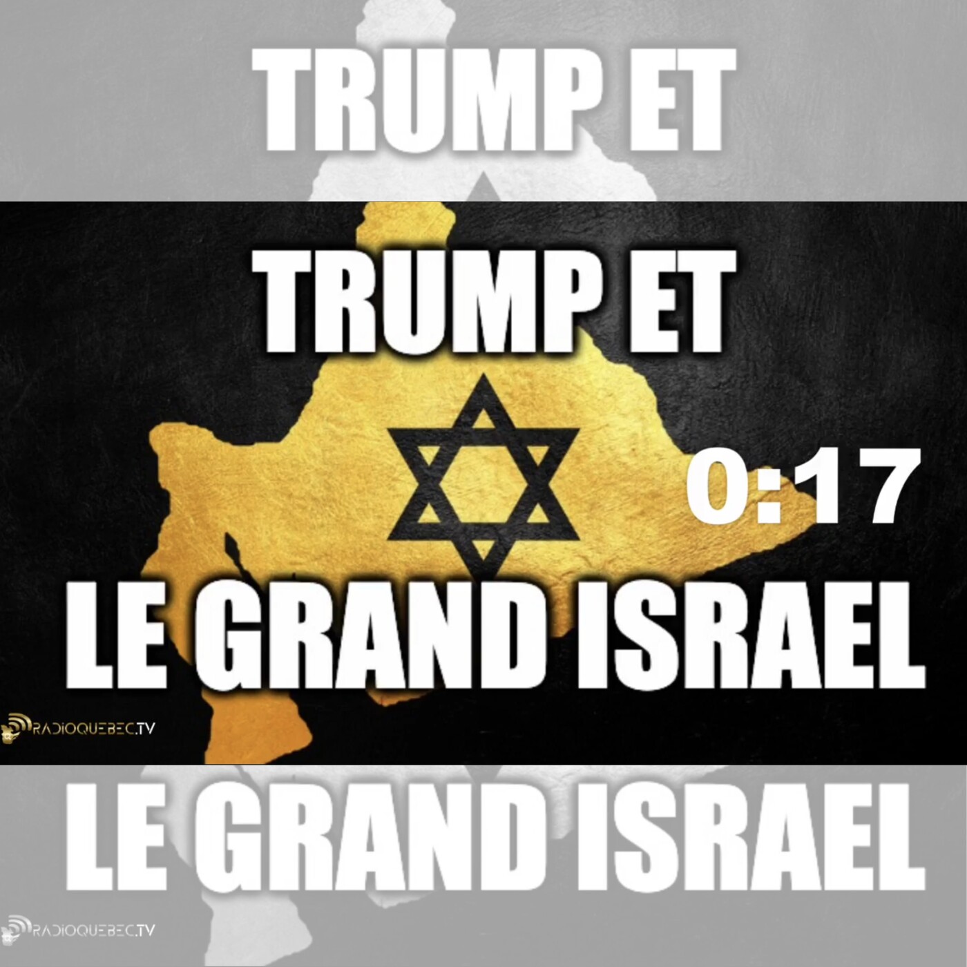 Trump et le grand Israël