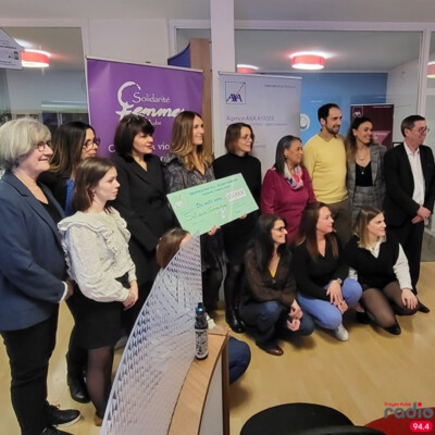 L'INFO DU JOUR - Solidarité Femmes Aube coup de cœur des trophées RSE d'Axa Nord-Est cover